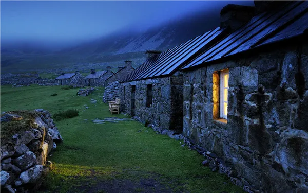 Дома из камня, Шотландия