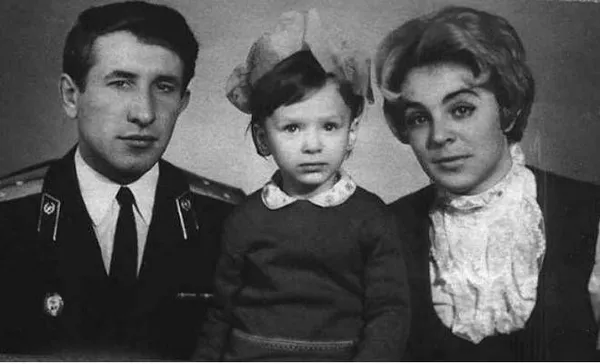 Ирина с родителями