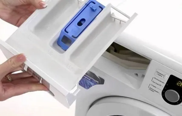 Отсеки в стиральной машине Samsung - куда сыпать порошок и заливать кондиционер