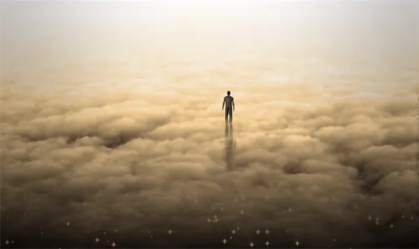 человек в тумане