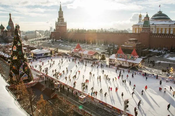 Самые красивые места зимней Москвы. 2