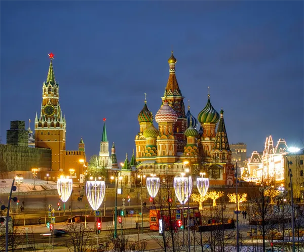 Москва ночью: самые живописные места. 2