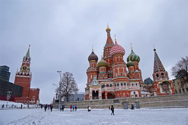 Самые красивые места зимней Москвы. 5