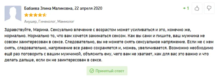 Что делать, если очень хочется секса-отзыв