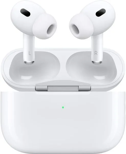 Наушники Apple AirPods Pro 2 2023 USB-C A3047/A3048/A2968, Bluetooth, внутриканальные, белый mtjv3am/a