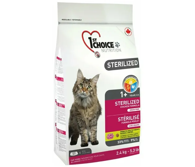 1st Choice Cat Adult Sterilized Chicken Grain Free