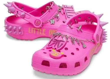 Розовые Crocs X Little Big